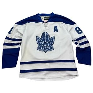 Reebok Edge Hockey Jersey Size 52 White Toronto Maple Leafs Kessel #81 A Patch